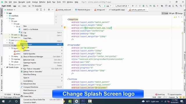 How to Reskin App Source Code In Android Studio смотреть онлайн