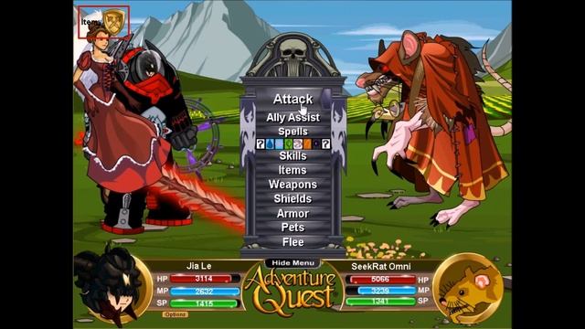 AQ | Adventure Quest | Battleon | SeekRat Omni Boss Fight | Harvest Fest 2016 смотреть онлайн