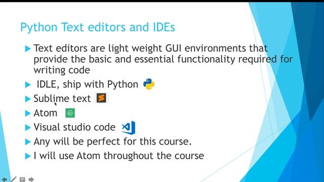 Python editors and IDEs смотреть онлайн