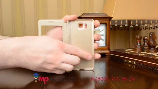 Фирменный чехол книжка для Samsung Galaxy Alpha SM G850F с функцией умного окнавходящие вызовы, фон смотреть онлайн