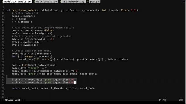 Principal Components of the RSI | Machine Learning Trading Strategy in Python смотреть онлайн