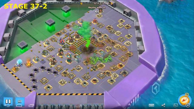 Boom Beach │MEGA CRAB STAGE 36, 37, 38, 39, 40 │МЕГА КРАБ СТАДИЯ 36, 37, 38, 39, 40 смотреть онлайн