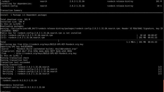 rundeck installation steps in centos 7 смотреть онлайн
