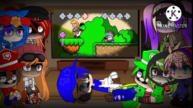 smg4 crew react to Mario is missing gacha club смотреть онлайн