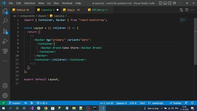 Part - 1|ReactJS(v18) | Zustand State Management Library | CRUD Example смотреть онлайн