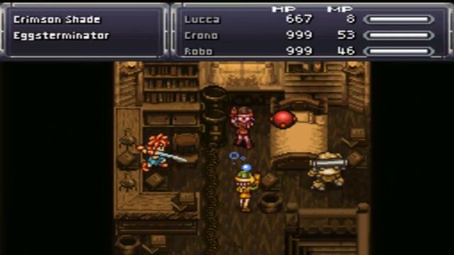 Chrono Trigger (NDS): [Extra] Boss (Crimson Shade and Eggsterminator) смотреть онлайн