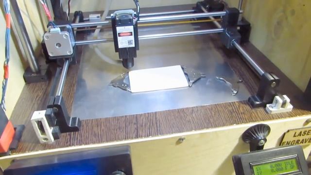 самодельный 3d принтер и лазерный гравер в одном корпусе. смотреть онлайн
