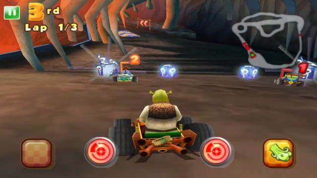 Shrek Kart HD Gameloft Android Gameplay смотреть онлайн