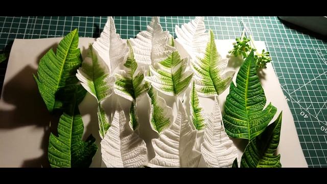 Пуансетия из фоамирана/холодного фарфора/ DIY From Wildflowers To Exotic Flowers