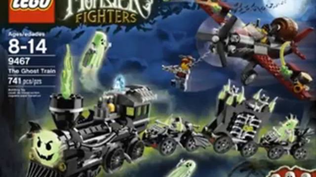 LEGO Monster Fighters 9467 The Ghost Train смотреть онлайн