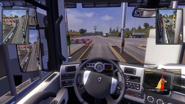 Euro Truck Sim 2: 1.9 update inc. AI changes!! смотреть онлайн