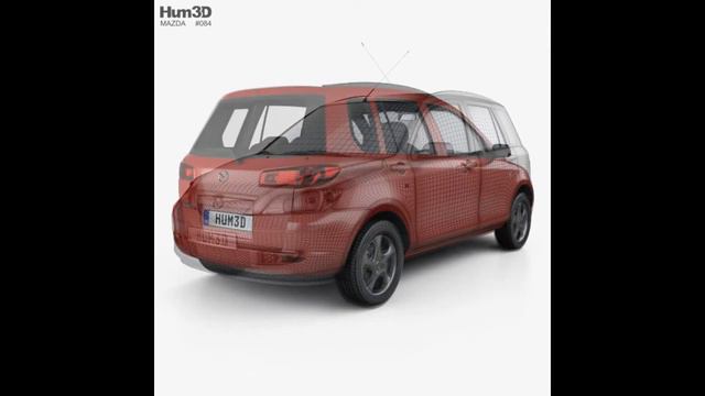 3D Model Mazda 2 2003 at 3DExport.com смотреть онлайн