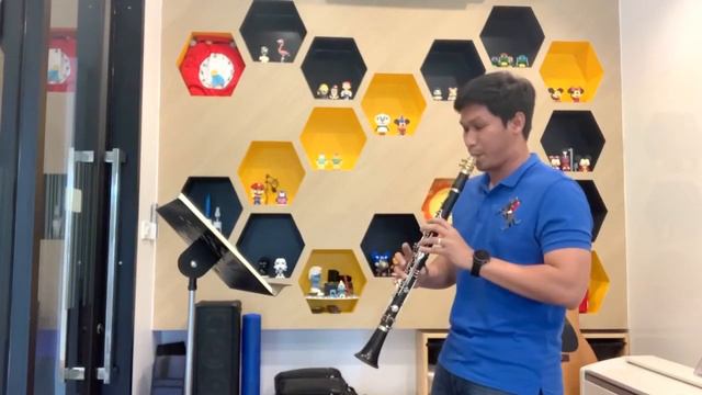 Cyrille Rose 40 Etudes For Clarinet No.1 смотреть онлайн