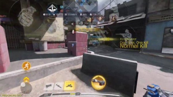 Red Magic 9 Pro Gaming Test - Call of Duty: Mobile (Medium graphics, 120fps)