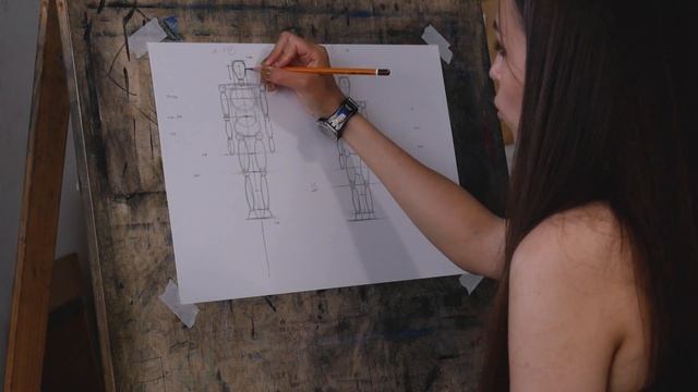 АНАТОМИЯ для художников | Как легко выучить анатомию художнику? Урок рисования мужчины и женщины смотреть онлайн