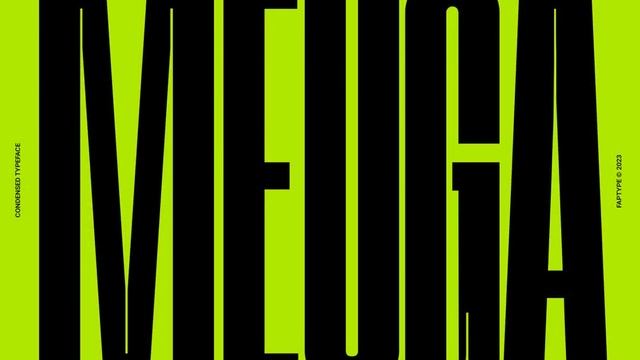 Download Meuga Font смотреть онлайн