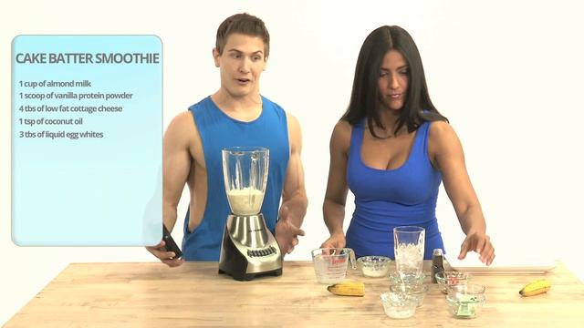 Healthy & Nutritious Cake Batter Protein Shake Recipe: Scott Herman & Erica Stibich смотреть онлайн