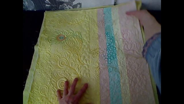 Подушка из обрезков синтепона и декоративная наволочка. смотреть онлайн