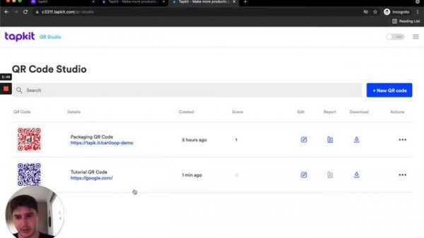QR Code Studio - How to create a QR code.