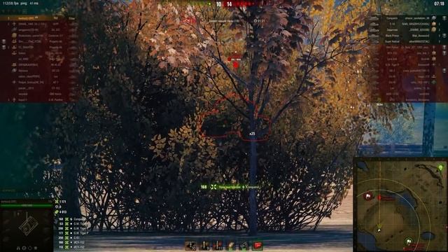 Взял 14 медалей в одном бою! Не осталось места чтобы вешать медали World of Tanks! смотреть онлайн