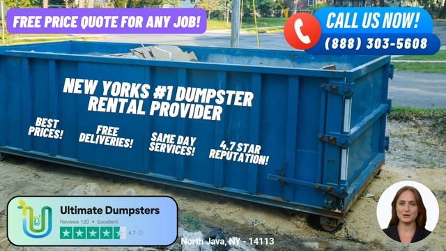 Low Cost Same Day Roll Off Dumpster Rentals - North Java, NY - Call (888) 303-5608 смотреть онлайн
