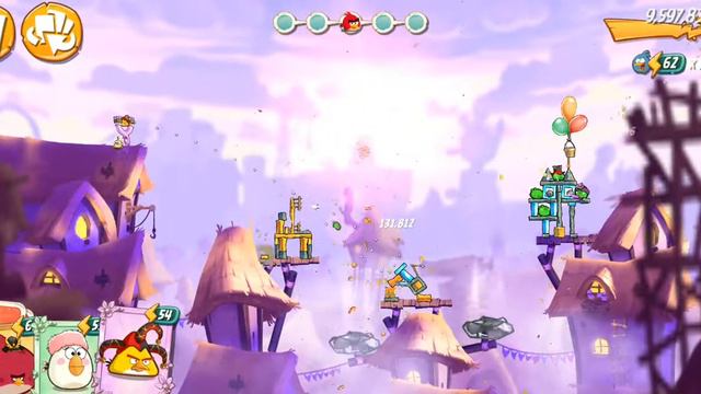 Angry Birds 2. Hard level:983 смотреть онлайн