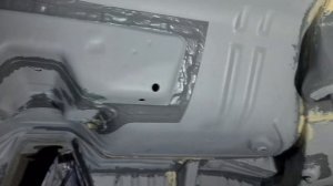 Замена порогов и заднего крыла Toyota Mark 2 gx90. Серия 2. Кузовня.