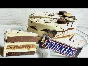 Торт СНИКЕРС без ВЫПЕЧКИ! Муссовый СНИКЕРС! ТОРТ без выпечки!!!