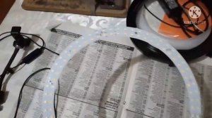 Мелкий ремонт лампы кольцевой.