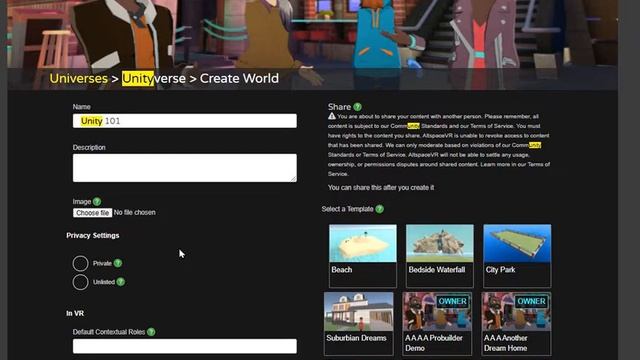 How to create a world on AltSpaceVR смотреть онлайн