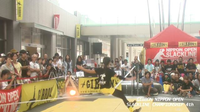 第４回日本オープンスラックライン選手権大会女子準々決勝①　Yukimi vs Nobuko смотреть онлайн