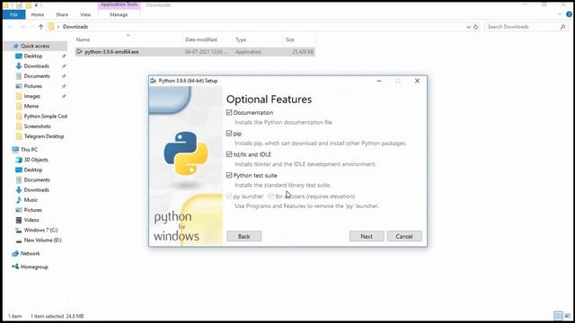 How To Install Python 3.9.6 On Windows 10 смотреть онлайн
