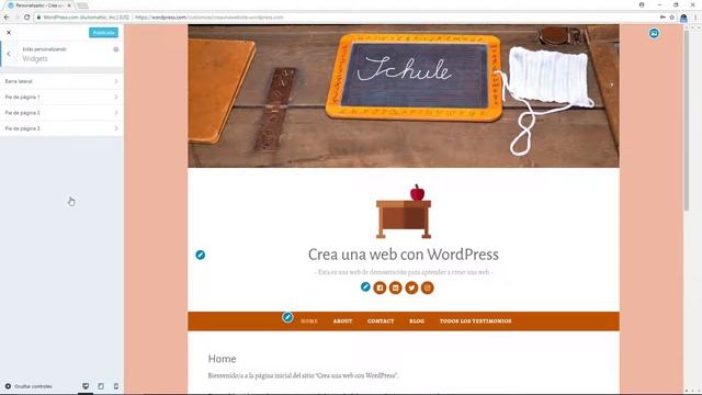 Cómo organizar menús y widgets en WordPress.com смотреть онлайн