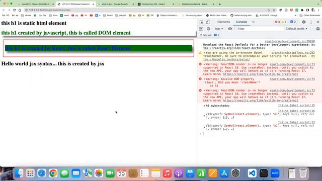 what is JSX, Babel and its relation with React? смотреть онлайн