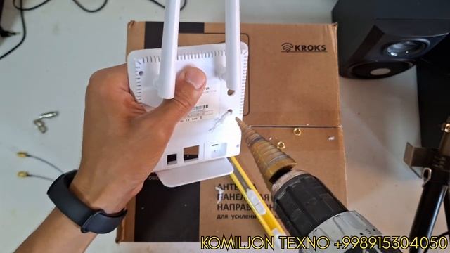 4G cpe 903 ga tashqi antenna ulash подключение внешних антенн на 4g cpe 903 #simsiz #internet смотреть онлайн