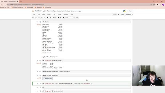 Python (Pré Processamento) - LabelEncoder смотреть онлайн
