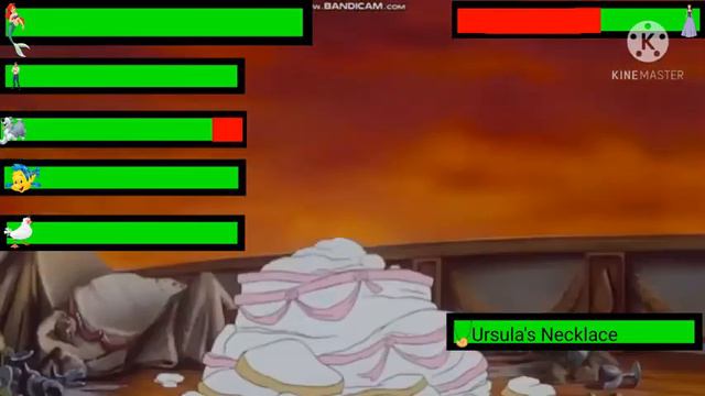 The Little Mermaid (1989) Wedding Crash With Healthbars