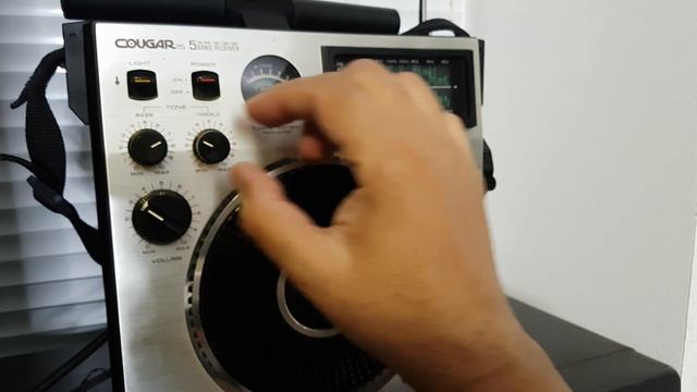 National Panasonic Cougar RF-1150. Тест SW, AM, FM. смотреть онлайн