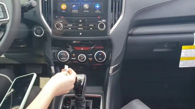 2020 Subaru Bluetooth And Apple CarPlay Set Up