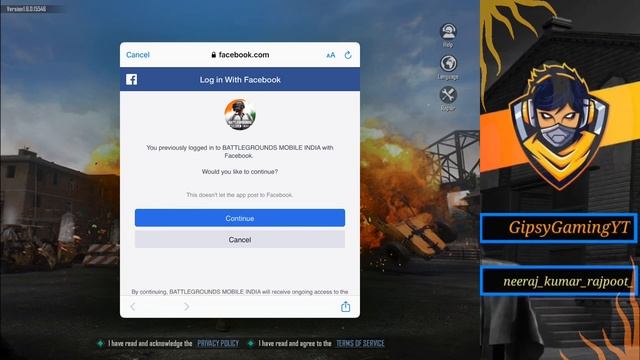 How to login new bgmi facebook account in iOS || iPhone me new bgmi id ko login kaise kare 2022??? смотреть онлайн