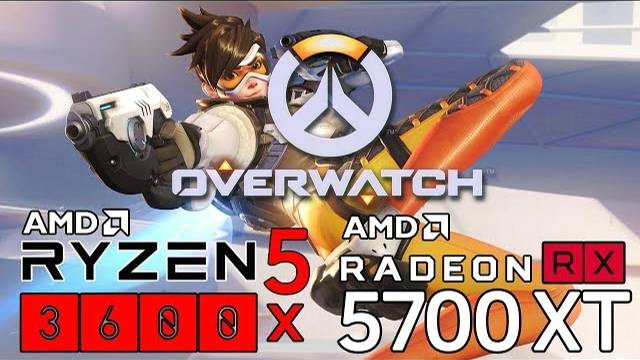 Overwatch On Ryzen 5 3600x + RX 5700 XT 1080p,1440p Benchmarks