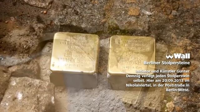 Verlegung Stolpersteine | #Nikolaiviertel | Stadtmuseum Berlin смотреть онлайн