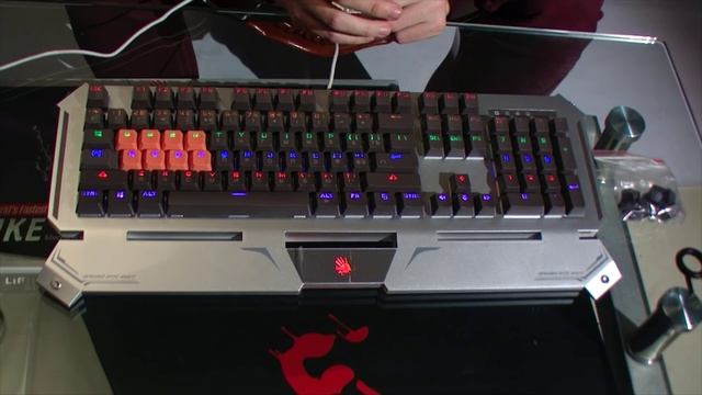 Обзор клавиатуры A4Tech Bloody B740A смотреть онлайн