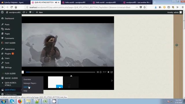 Responsive HTML5 Video Player With Playlist Wordpress Plugin - Installation Video смотреть онлайн