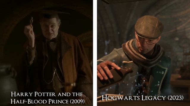 Hogwarts Legacy Locations Compared to the Harry Potter Movies смотреть онлайн
