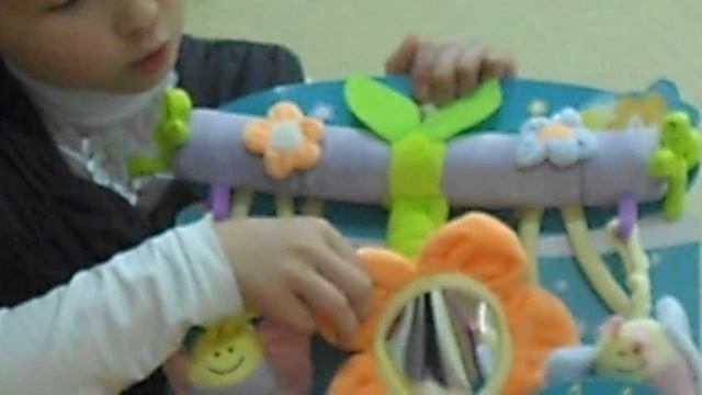 Подвеска мягкая на кроватку «Полянка» смотреть онлайн