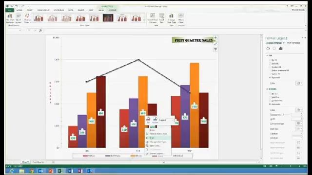 Excel 2013 Charts смотреть онлайн