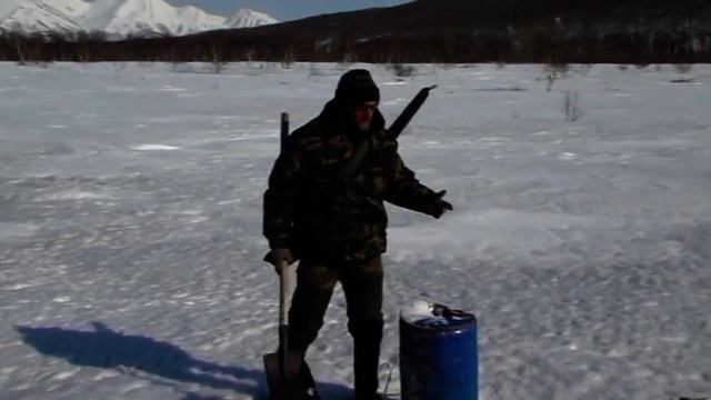 Охота на медведя на лыжах. Камчатка. часть 1 смотреть онлайн
