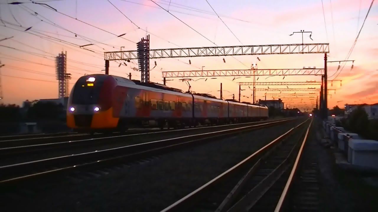 Электропоезд "Ласточка" ЭС1-046 смотреть онлайн