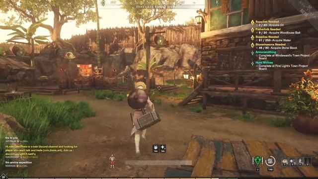 CLAIM FREE RESOURCES - SUPPLY CART LOCATIONS/CONTENTS | New World MMO | смотреть онлайн